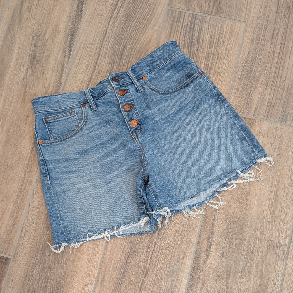 Madewell Light Blue Jean Shorts